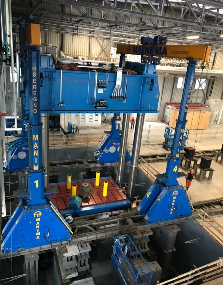 noleggio cavallette idrauliche