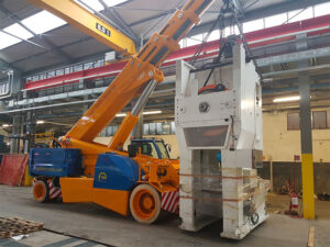 movimentazione macchinario industriale