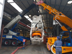 movimentazione macchinario industriale