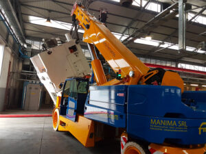 movimentazione macchinario industriale