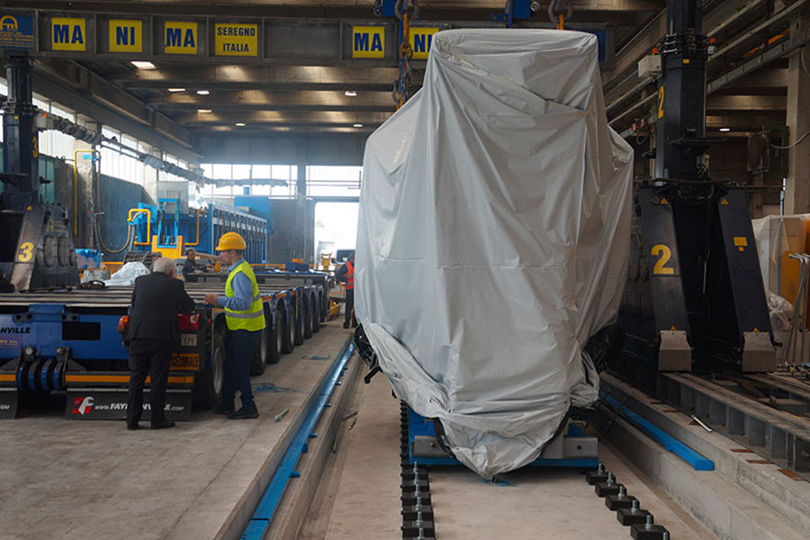 trasloco macchinari industriali