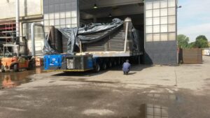 trasporto eccezionale caldaia