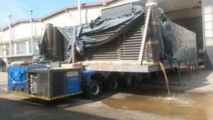 trasporto eccezionale caldaia